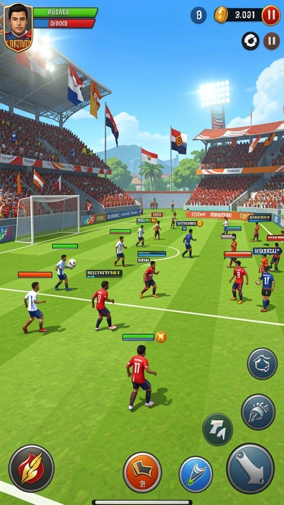 9sl - Gambar memperlihatkan salah satu level menantang dalam game 9SL.