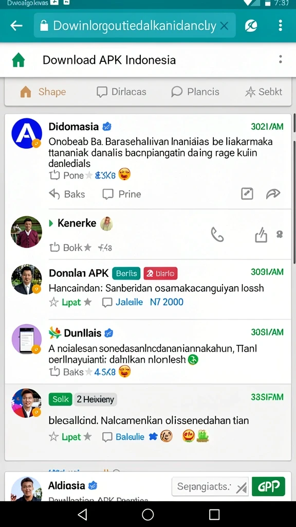 bos5000 - Fitur komunitas untuk interaksi dan kompetisi.