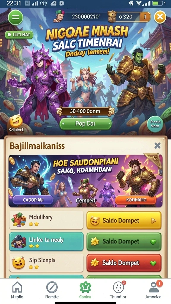 litetoto - Screenshot memperlihatkan tantangan menarik yang harus diselesaikan pemain.