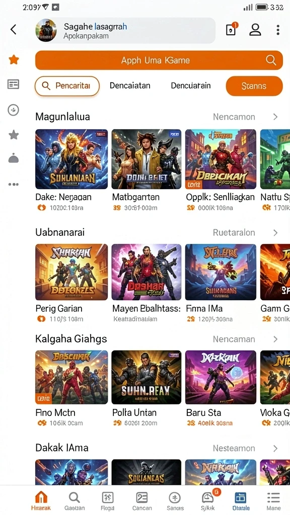ngaso77 - Grafis permainan yang memukau dan detail.