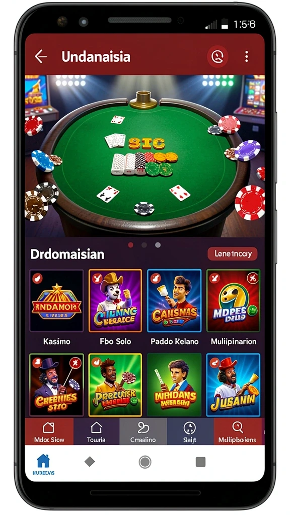 superhoki - Tampilan antarmuka yang menarik dan mudah digunakan.