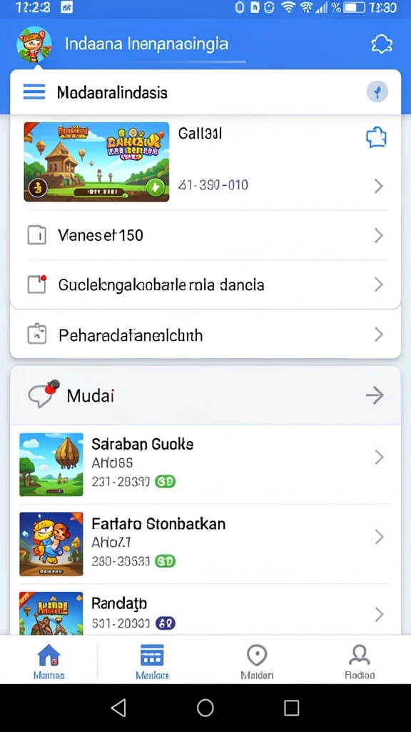wisnu123 - Screenshot ini menampilkan grafik menawan dari level baru.
