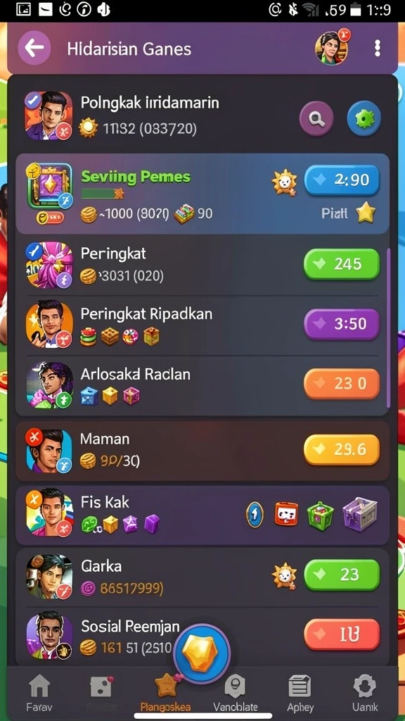 xxx777 - Tampilan papan permainan yang menarik dan interaktif.